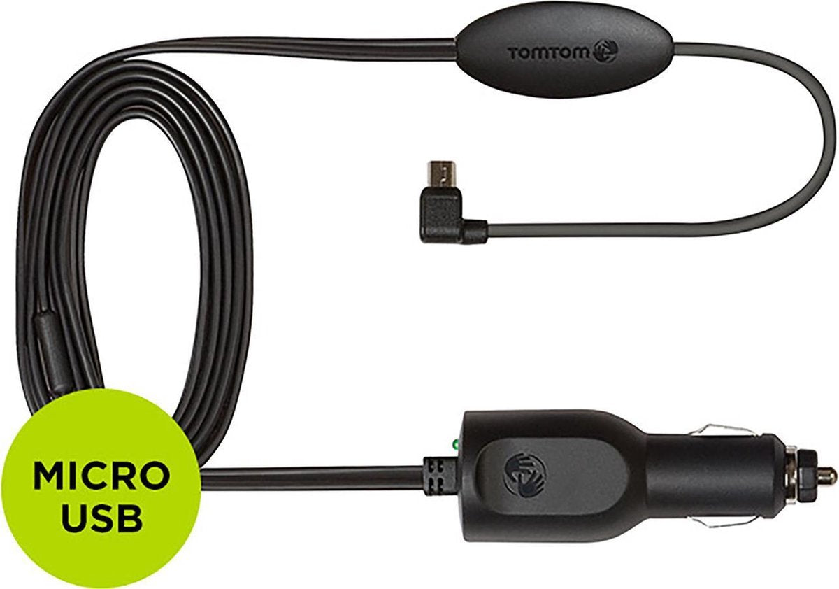 TomTom Compact Car Charger met CLA-TMC Receiver