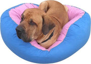 Comfort Pluche Mand-Blauw Roze XL 100cm