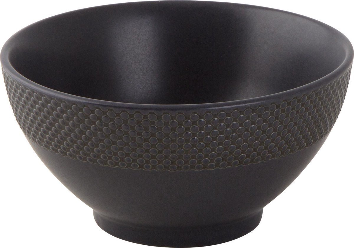 Palmer Dots Schaal - 15 cm - Donkergrijs