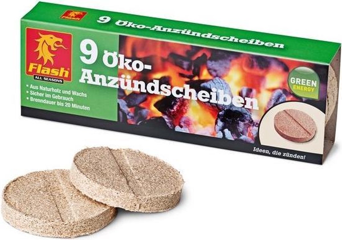 Boomex Aanmaakschijf 9 Stuks