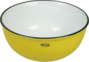 Cabanaz Retro Ontbijt Kom emaille geïnspireerd Sunny Yellow