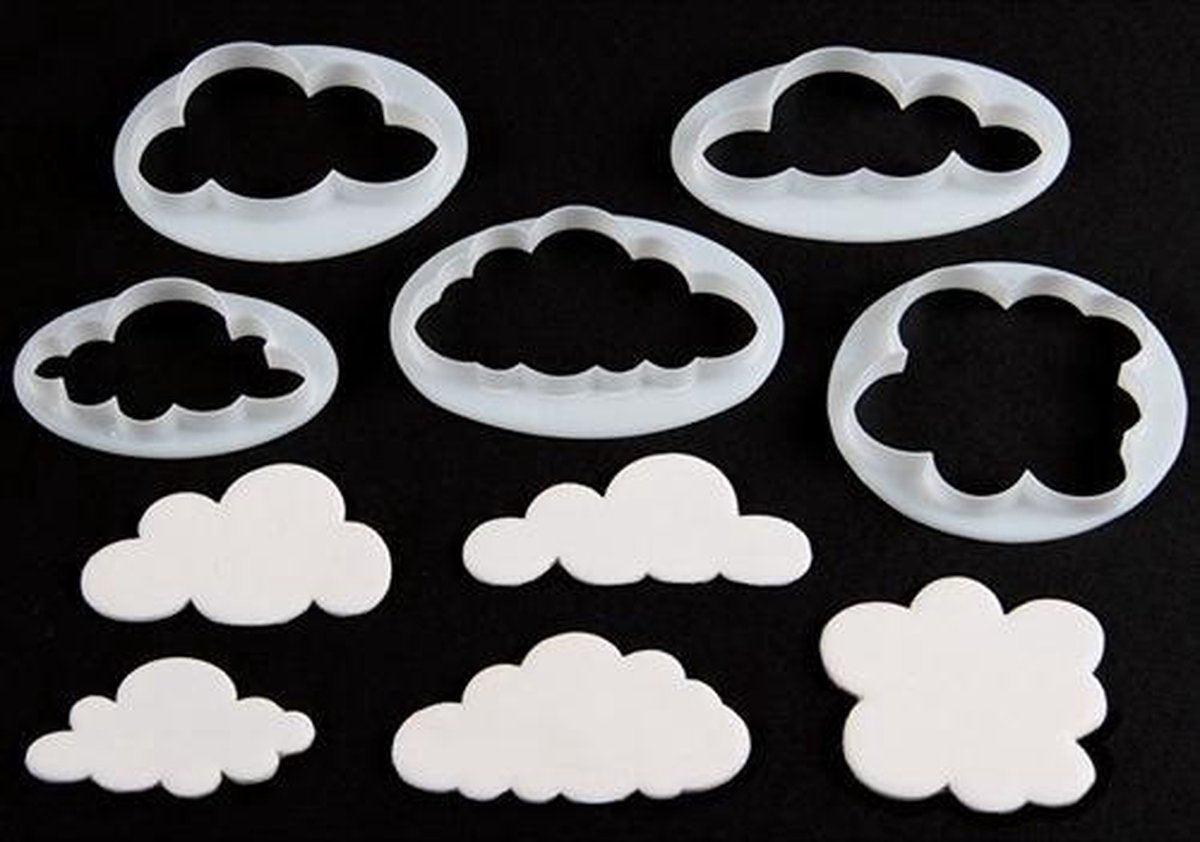 FMM Fluffy Cloud Cutters set/5