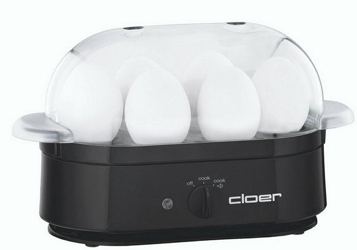 Cloer 6080 Eierkoker Zwart