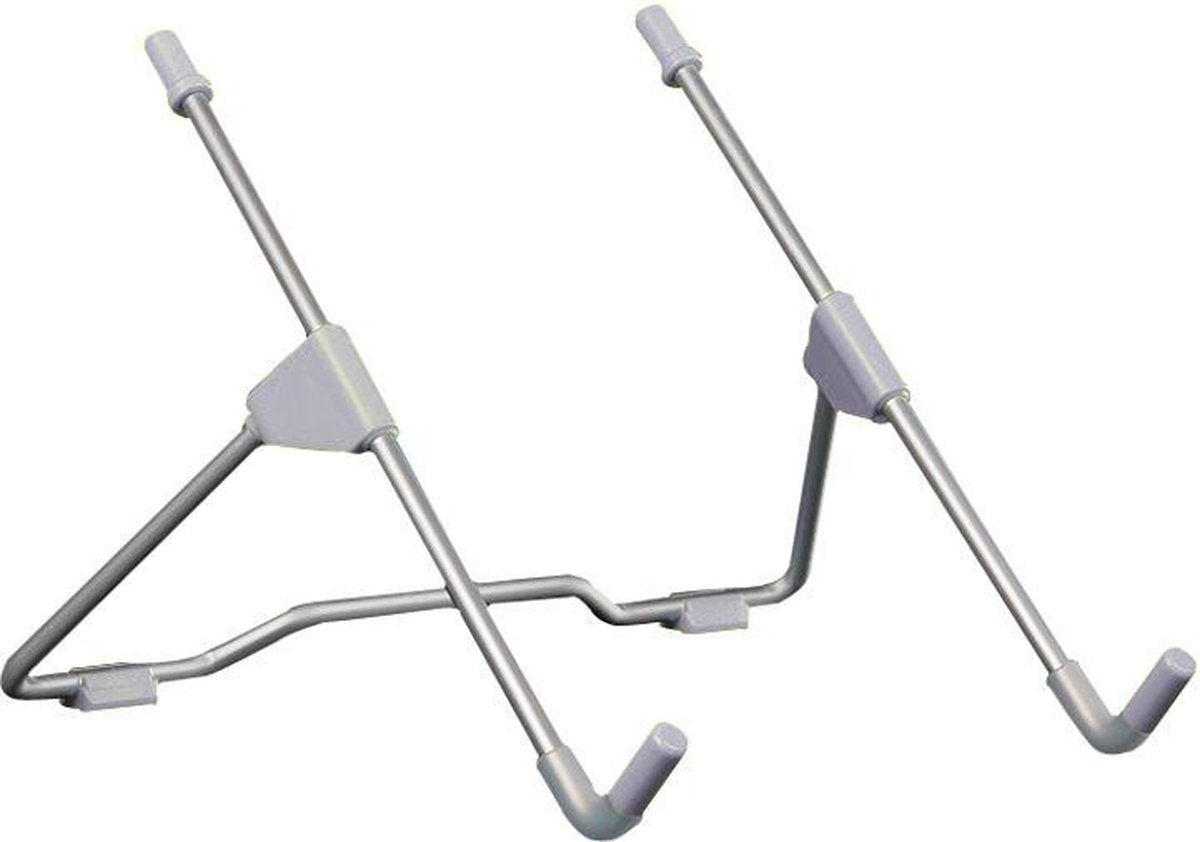 Universele Verstelbare & Opvouwbare Laptop Standaard  Aluminium Stand - Zilver