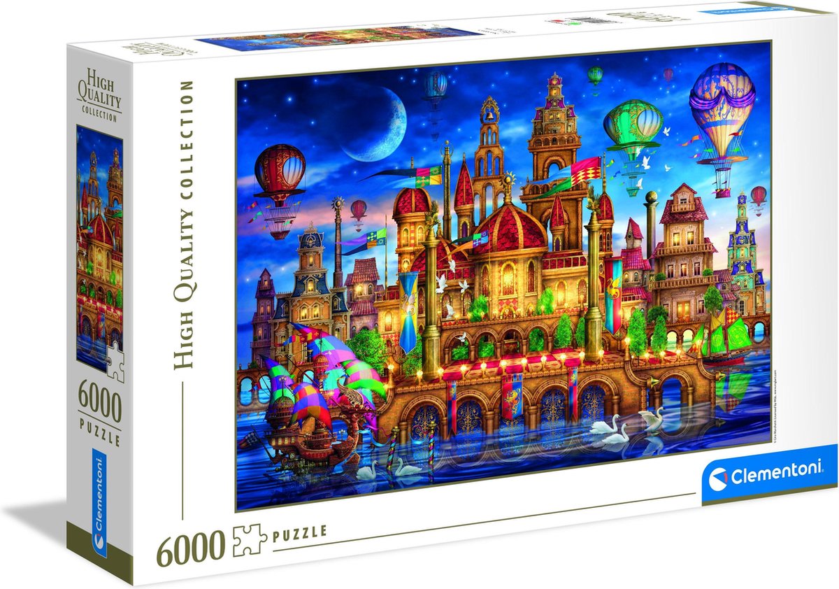 Clementoni Legpuzzel - High Quality Puzzel Collectie - Downtown - 6000 stukjes