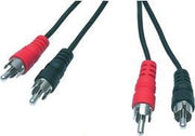 2x RCA mannelijk - 2x RCA mannelijk 5