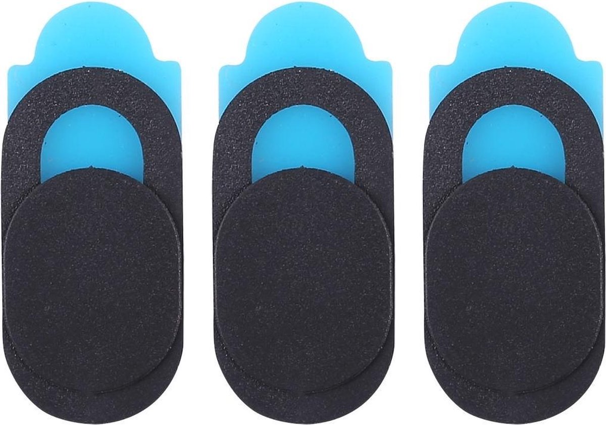 Mobigear Webcam Cover Switch Zwart 3-Pack