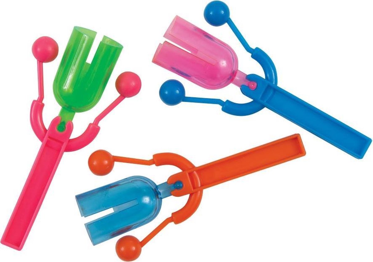 Uitdeelcadeautjes Lawaaimakers Neon 4st