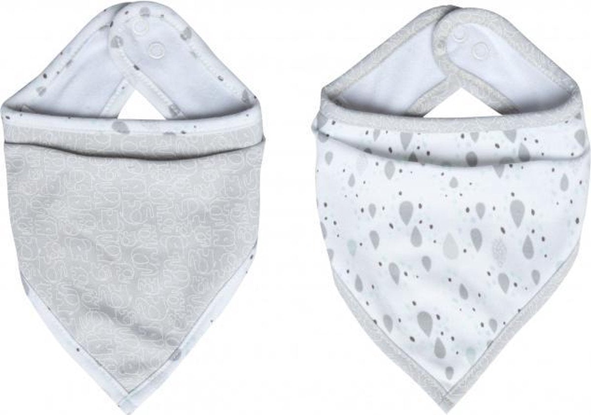 Bébé-Jou Bandana Slab (Set 2 Stuks) Ollie