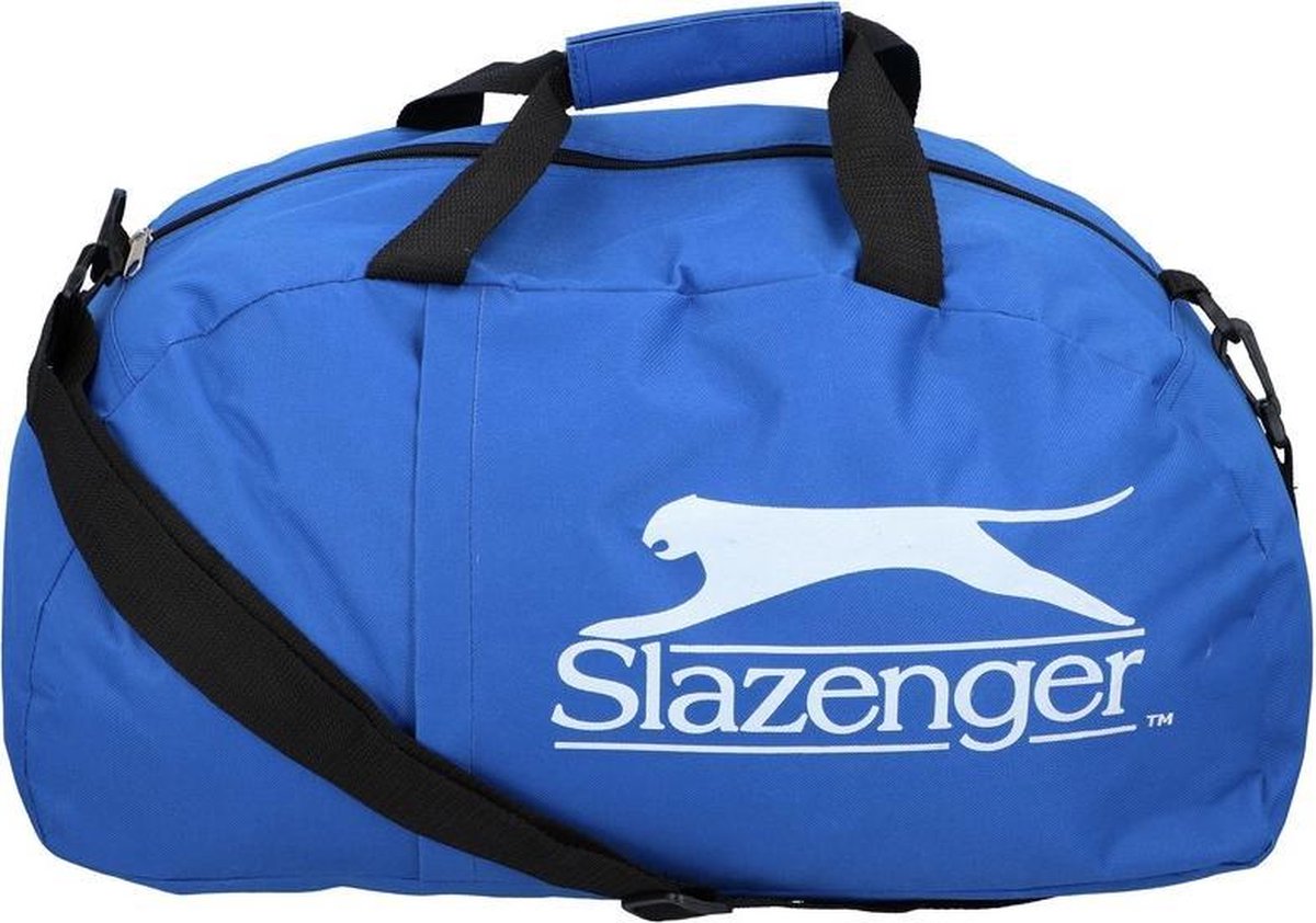 Slazenger sporttas/reistas blauw 45 liter - sport accessoires - reistassen/sporttassen