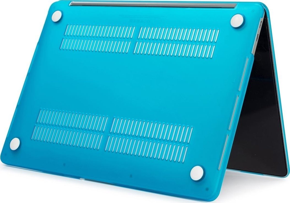 Mobigear Matt Case voor de MacBook Pro 16 inch A2141 - Blauw