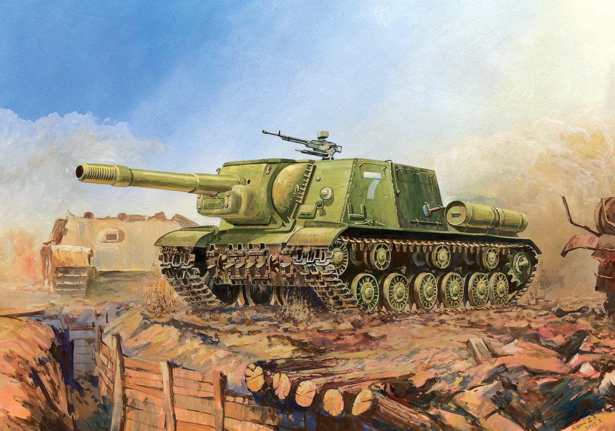 Zvezda - Self Propelled Gun Isu-152 (Zve5026)