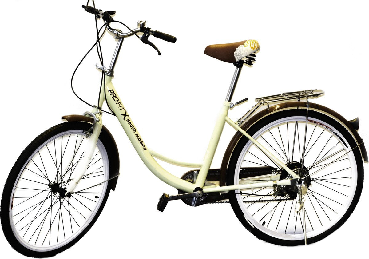 Sierlijke Tiener Stads Fiets - Beige