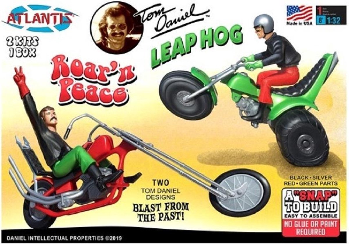 Tom Daniel Roar 'n Peace - Leap Hog (2-in1 Modelbouwdoos)
