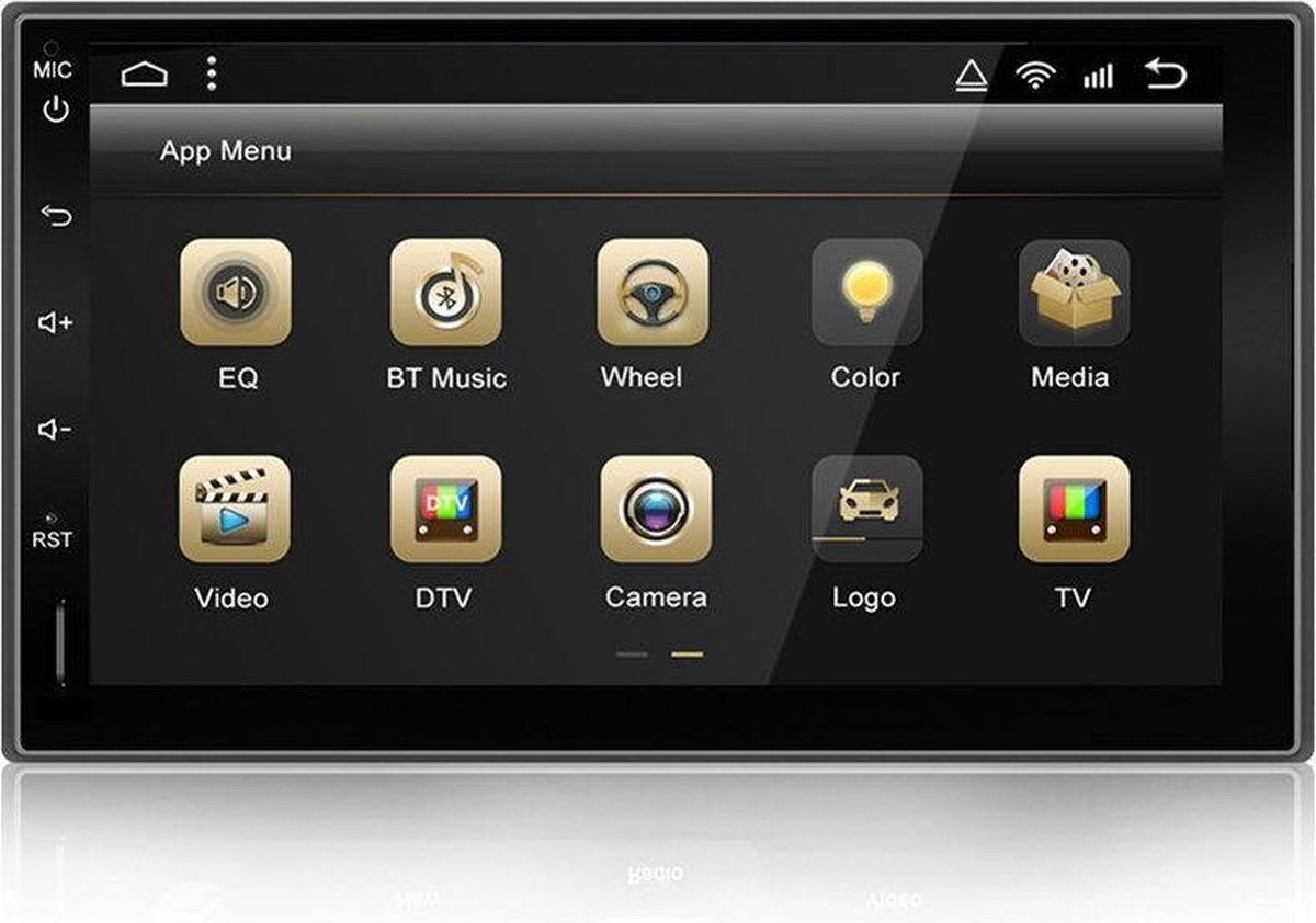 Autoradio 18 centimeter touchscreen twee din