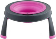 Popware Single Elevated Feeder - Small - Roze