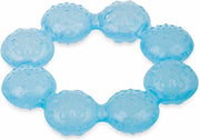 Nuby Koelbijtring Icybite Rond Junior Blauw