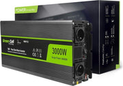 6000W (3000W continu) DC 12V naar AC 230V met USB Stroom Inverter Converter - Pure/Full Sine Wave