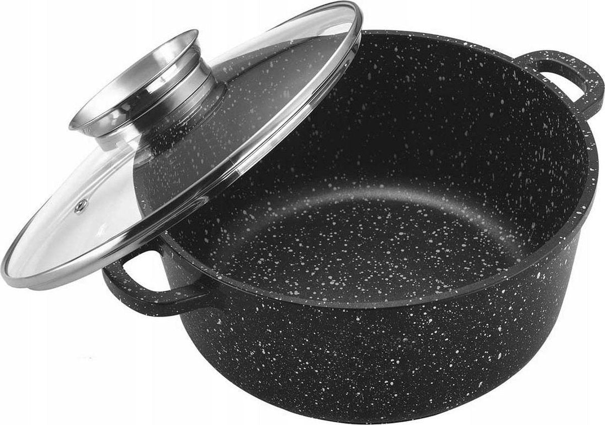 Frico Luxe Aluminium Kookpan met Deksel - Ø 24 cm - 4