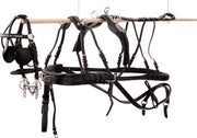 Ideal Luxe Marathon Tweespan Tuig Zwart/Zwart Mini