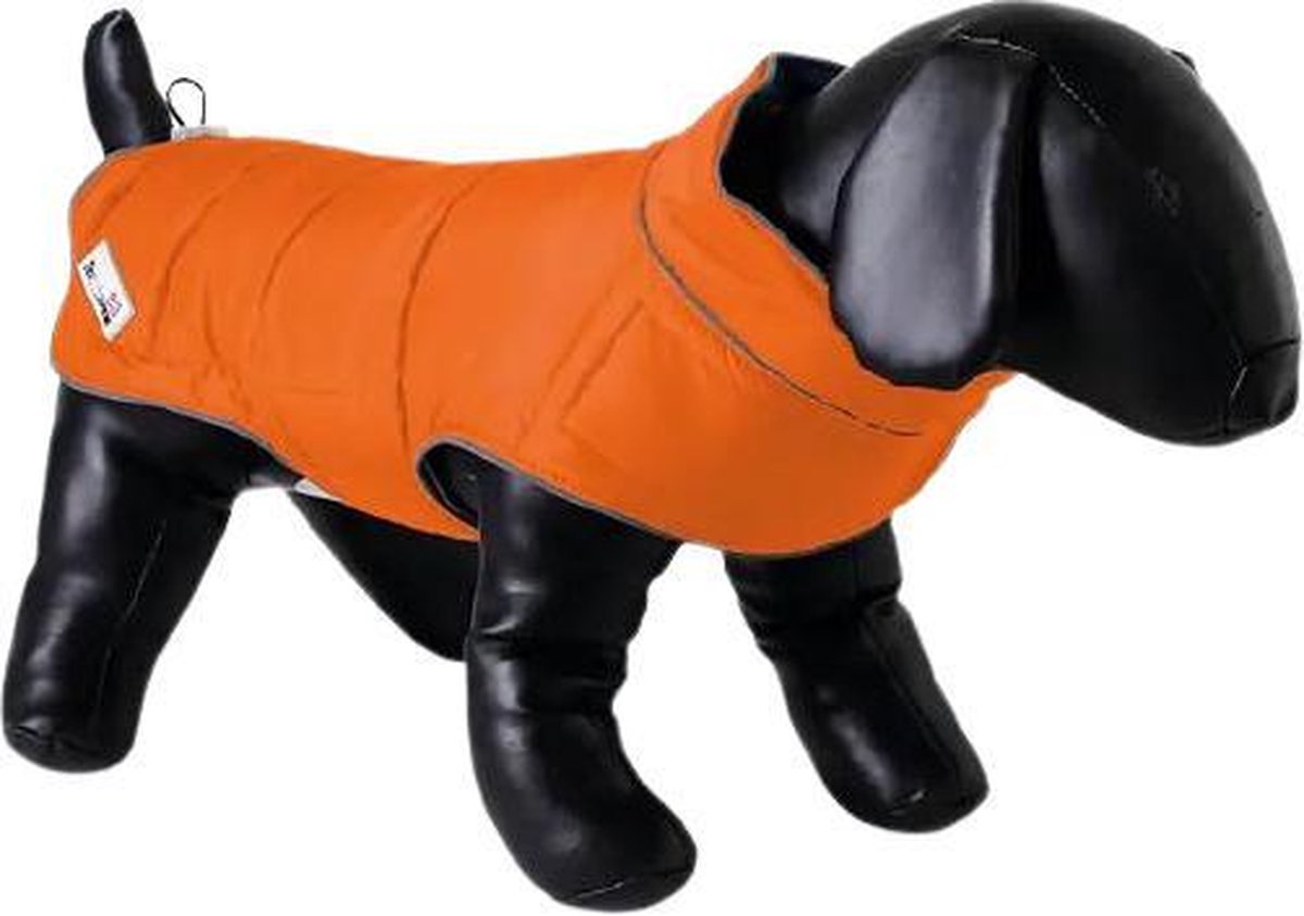 Doodlebone Hondenjas Combi-puffer 55 Cm Polyester Oranje
