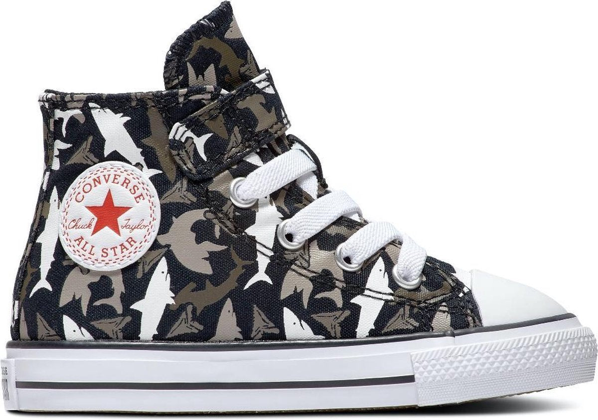 Converse All Stars Chuck Taylor 766889C Zwart / Grijs / Wit-18