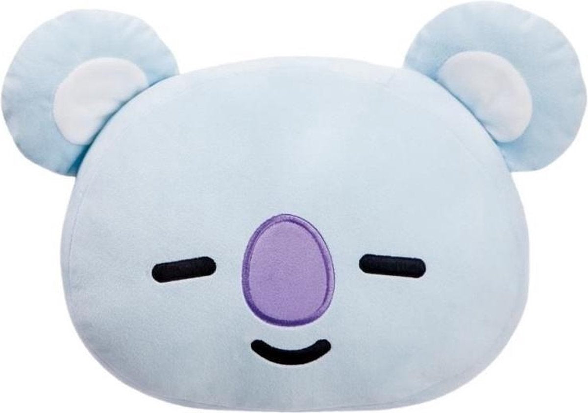 Aurora Kussen Bt21 Koya Junior 27 Cm Pluche Lichtblauw