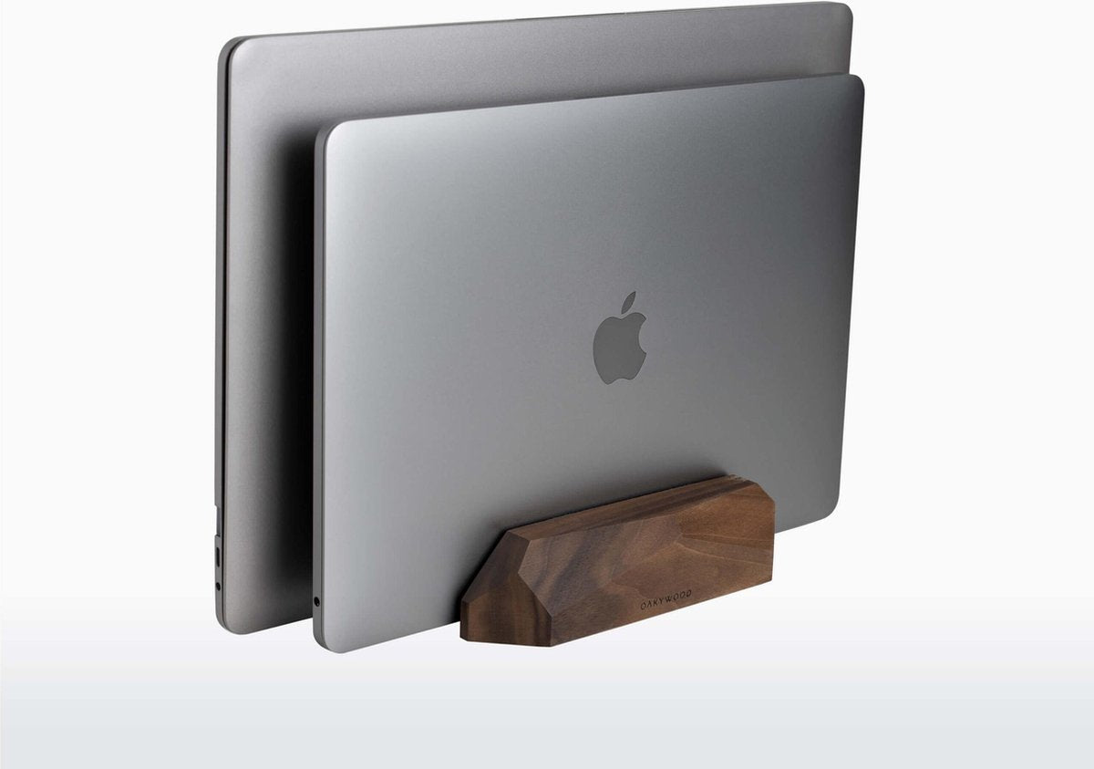 Oakywood Dual Laptop Dock - Walnoot