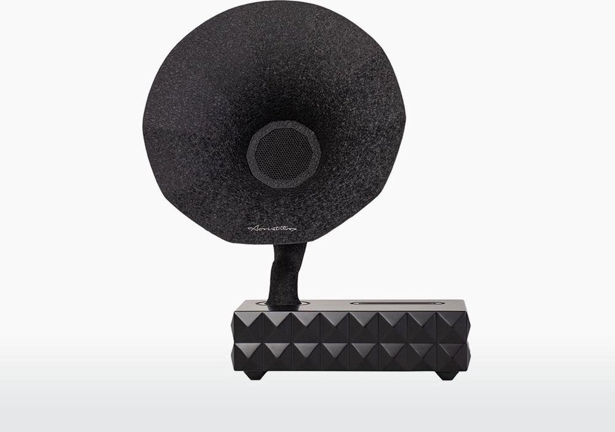 Acoustibox Akoestische Smartphone Versterker - Pitch Black