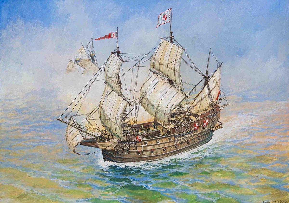 Zvezda - Spanish Ship San Martin (Zve6502)