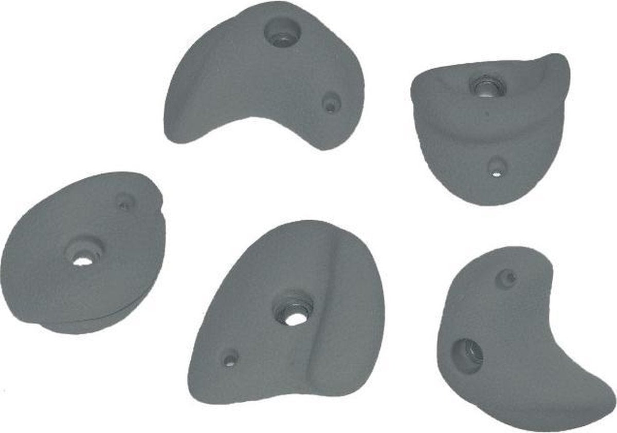 Klimstenen Medium set van 5 stuks Grijs