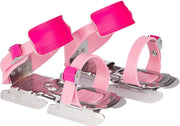 Nijdam Glij-ijzers - Verstelbaar - Unisex - Roze/Fuchsia