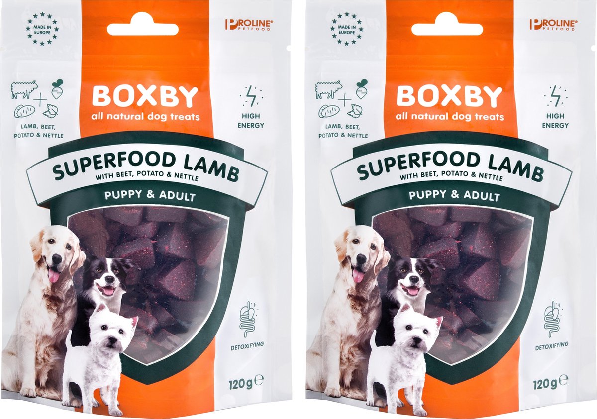 Boxby Superfood - Hondensnoepjes- Lam
