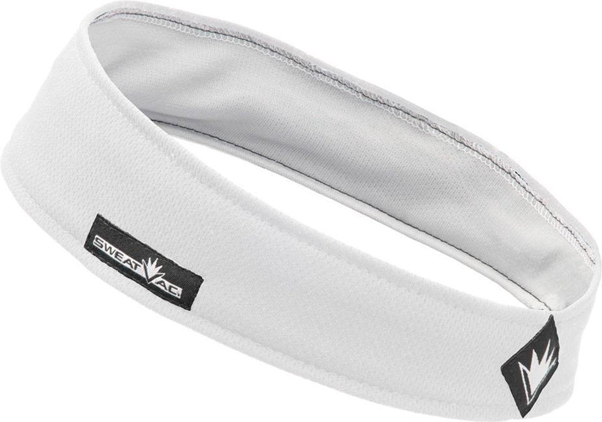 Sweatvac hoofdband - wit