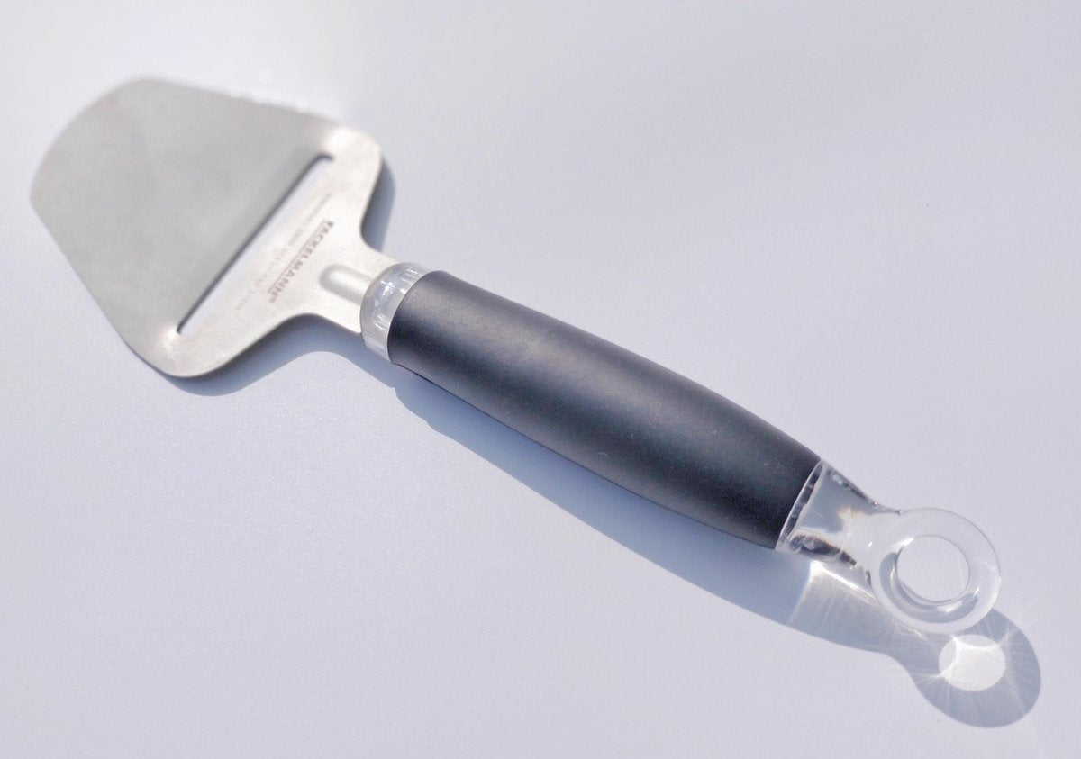 Fackelmann - Kaasschaaf - Zwart - Jonge kaas - Oude kaas - RVS - Soft grip