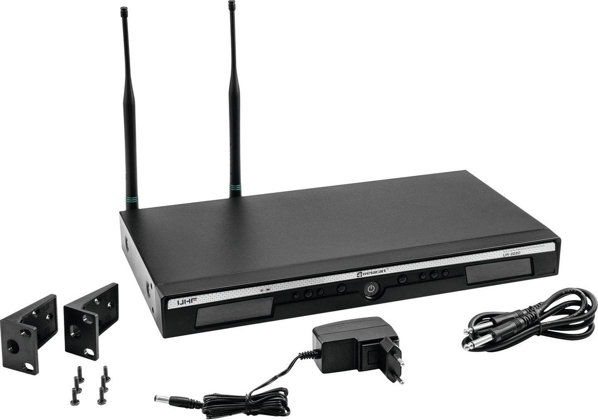 RELACART UR-222D 2-Channel UHF Receiver