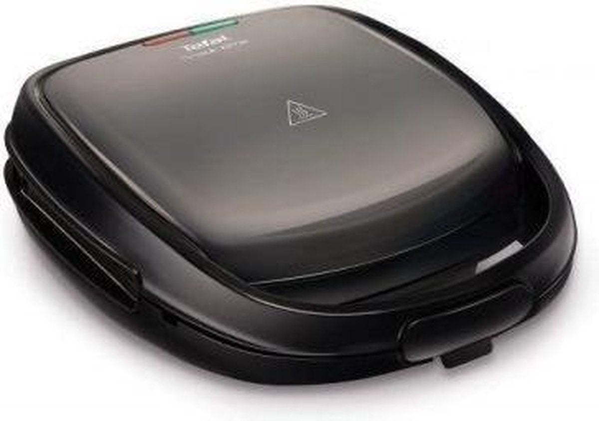 Tefal SW 341B Snack Time Wafel-/Sandwichmaker Zwart/Grijs