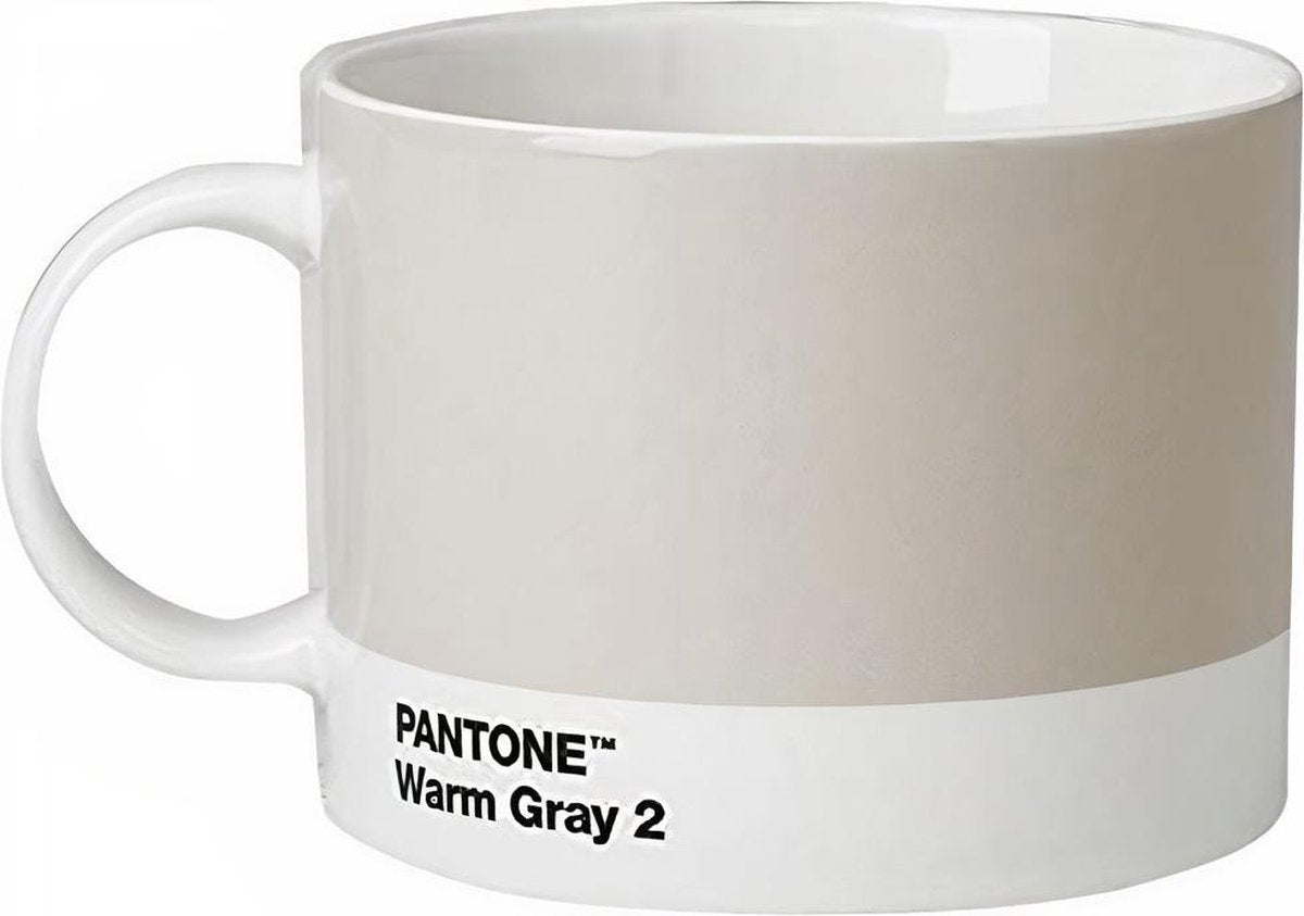 Pantone Mok 475 Ml Porselein Warm Grijs