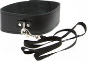 GP COLLAR AND LEASH BLACK