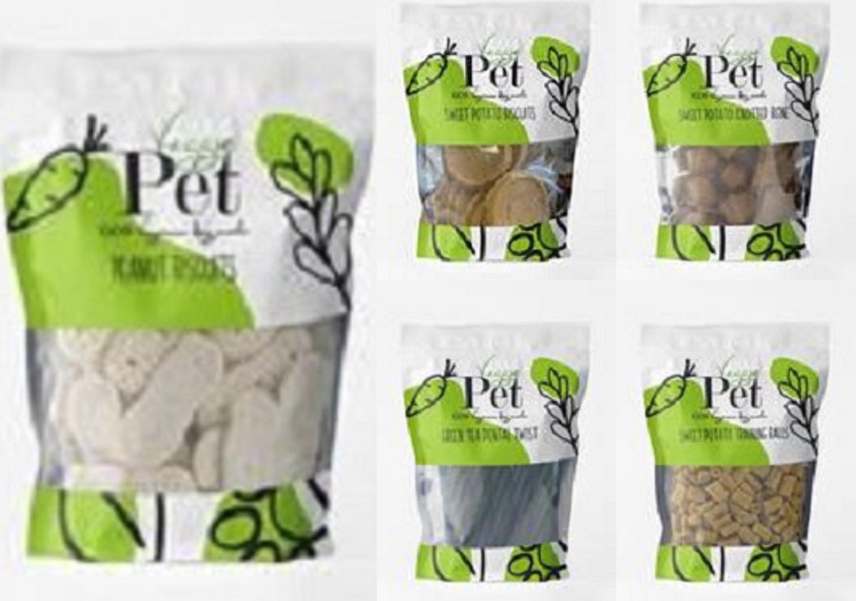5 verschillende - Veggie mix - snacks