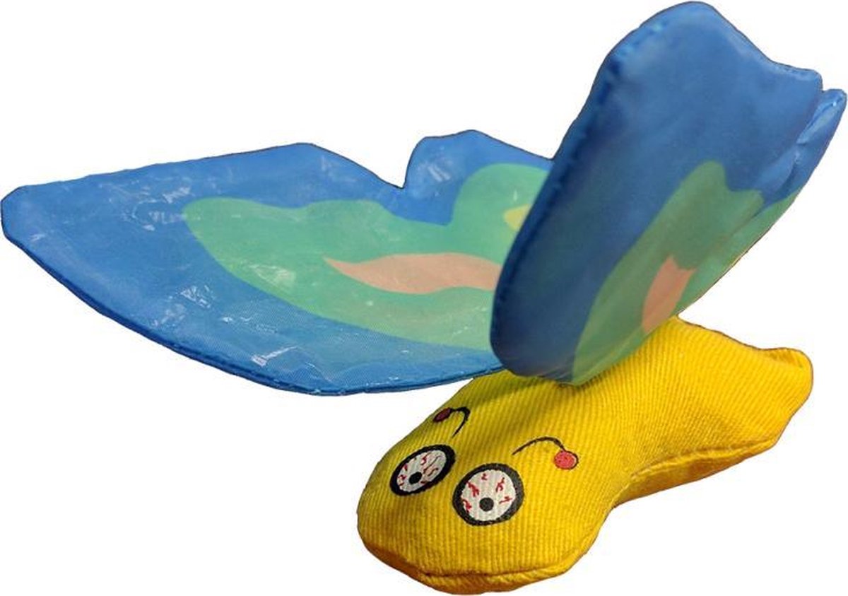 Yeowww Butterfly Blauw ( Katten speelgoed-kattenspeeltjes )