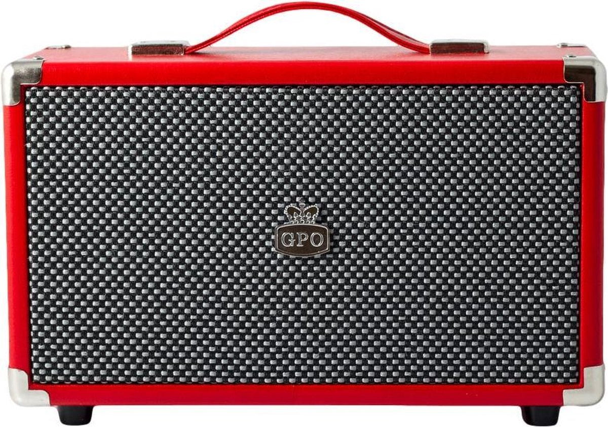 GPO Retro Speaker Retro Speaker Bluetooth - Rood