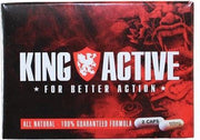 King Active - 2 capsules - Erectiepillen |  Bevordert erectie en potentie | Erectie stimulerend middel