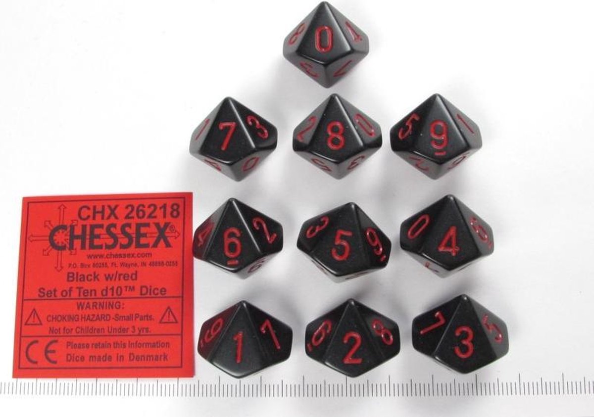Chessex dobbelstenen set