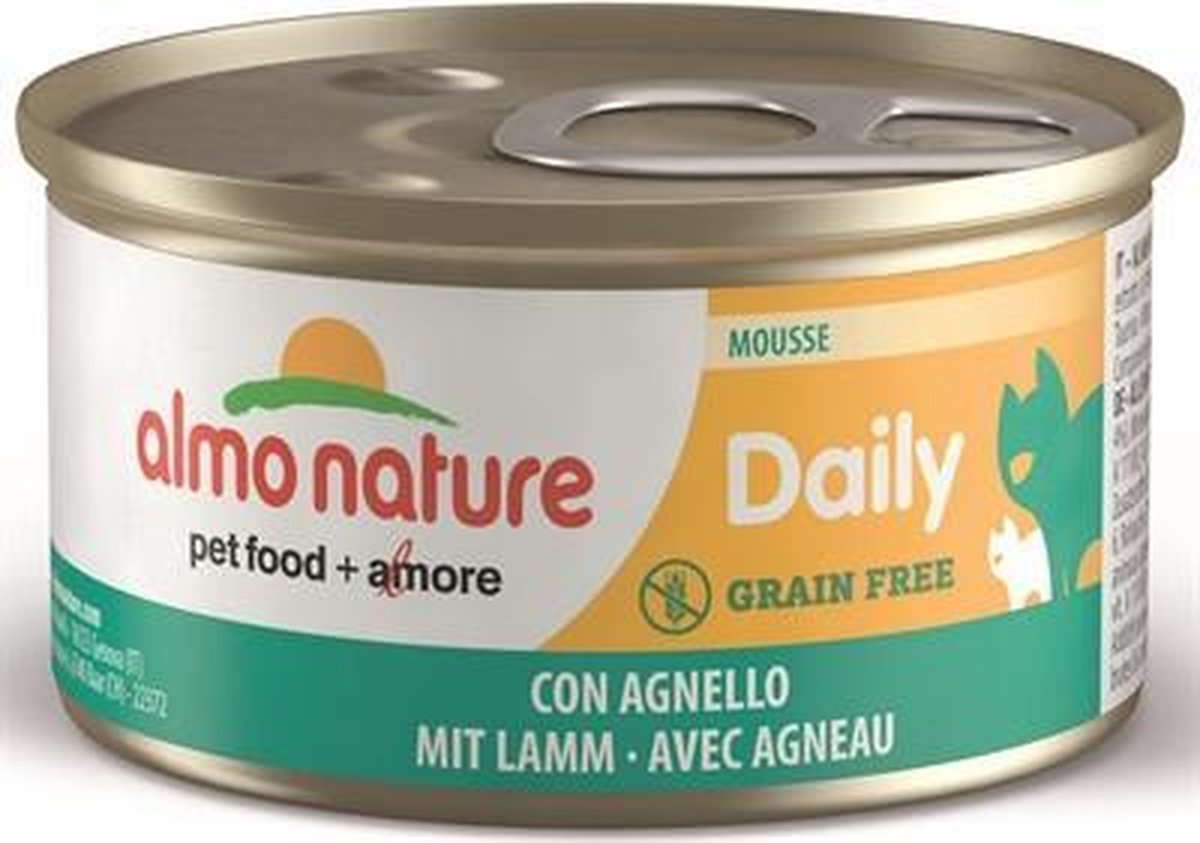 Almo daily menu mousse met lam - 85 gr - 24 stuks