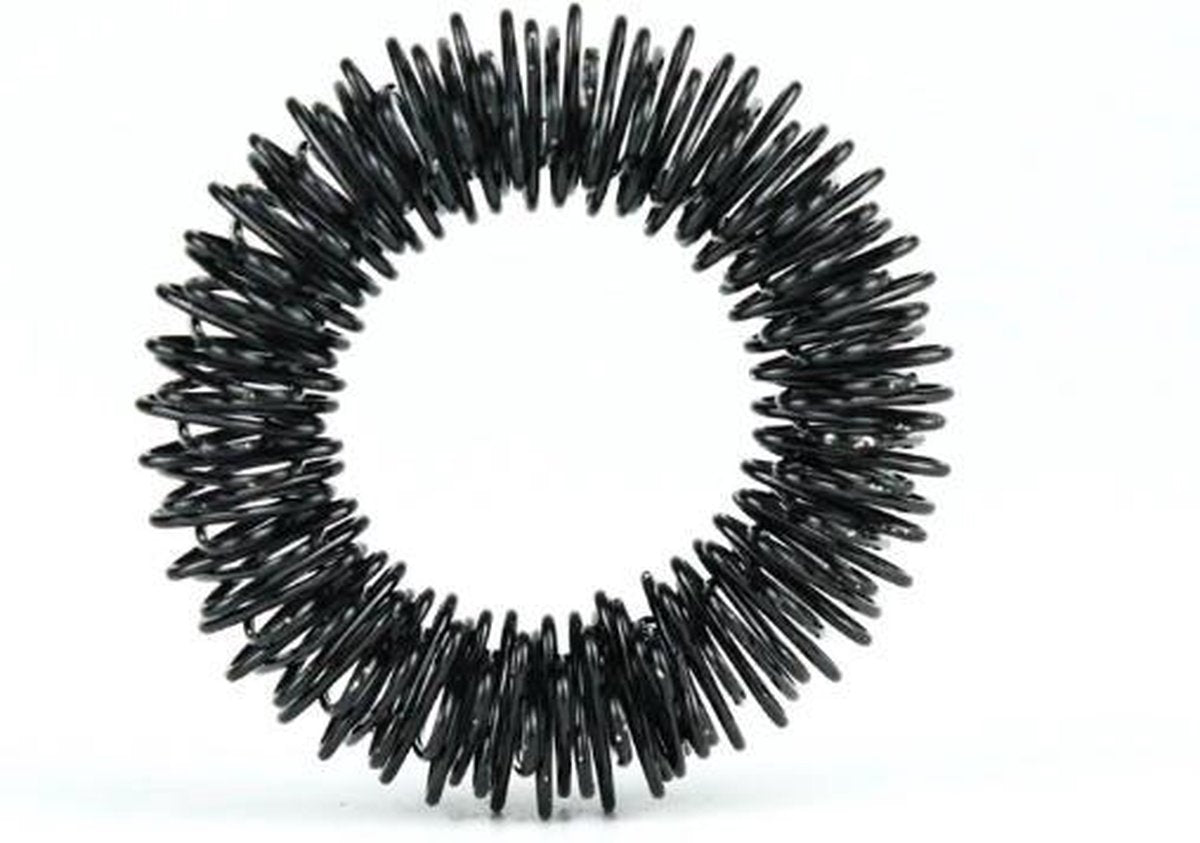 ProductGoods - 5 x Vingermassage Ring Zwart | Accupunctuur | Ontspanning | Welness