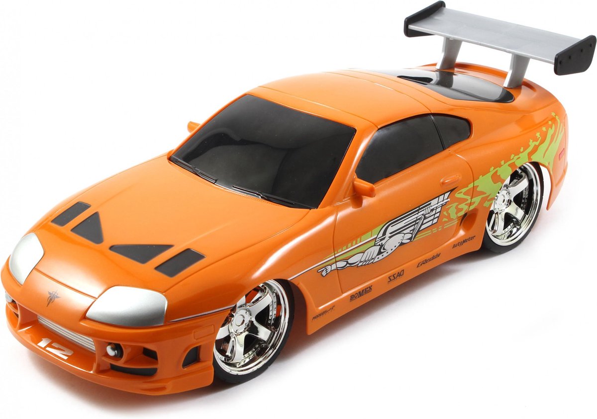 Jada Rc Auto Fast & Furious Toyota Supra 1:16 Oranje
