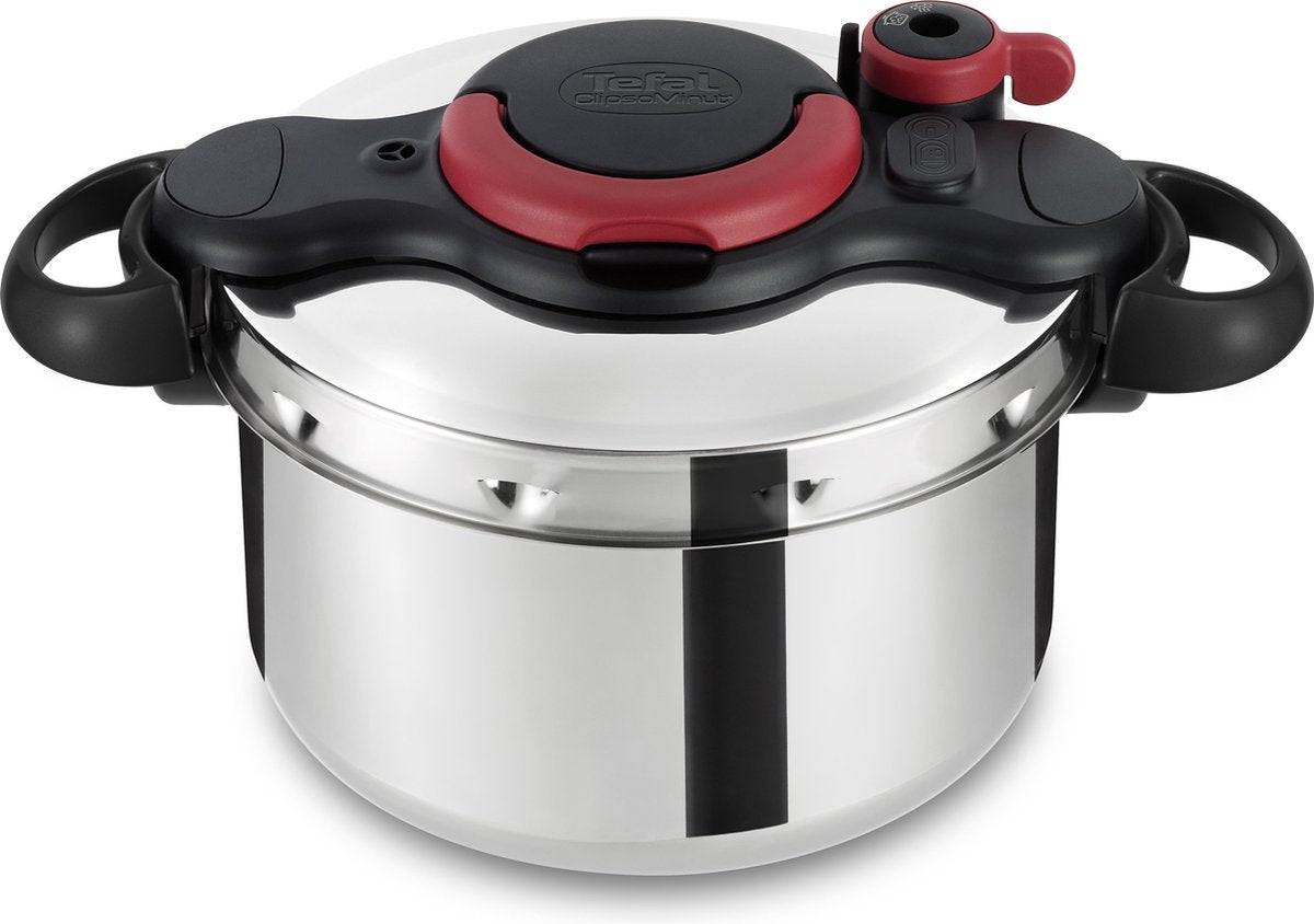 Tefal Clipso Minut Easy Snelkookpan - 6 liter