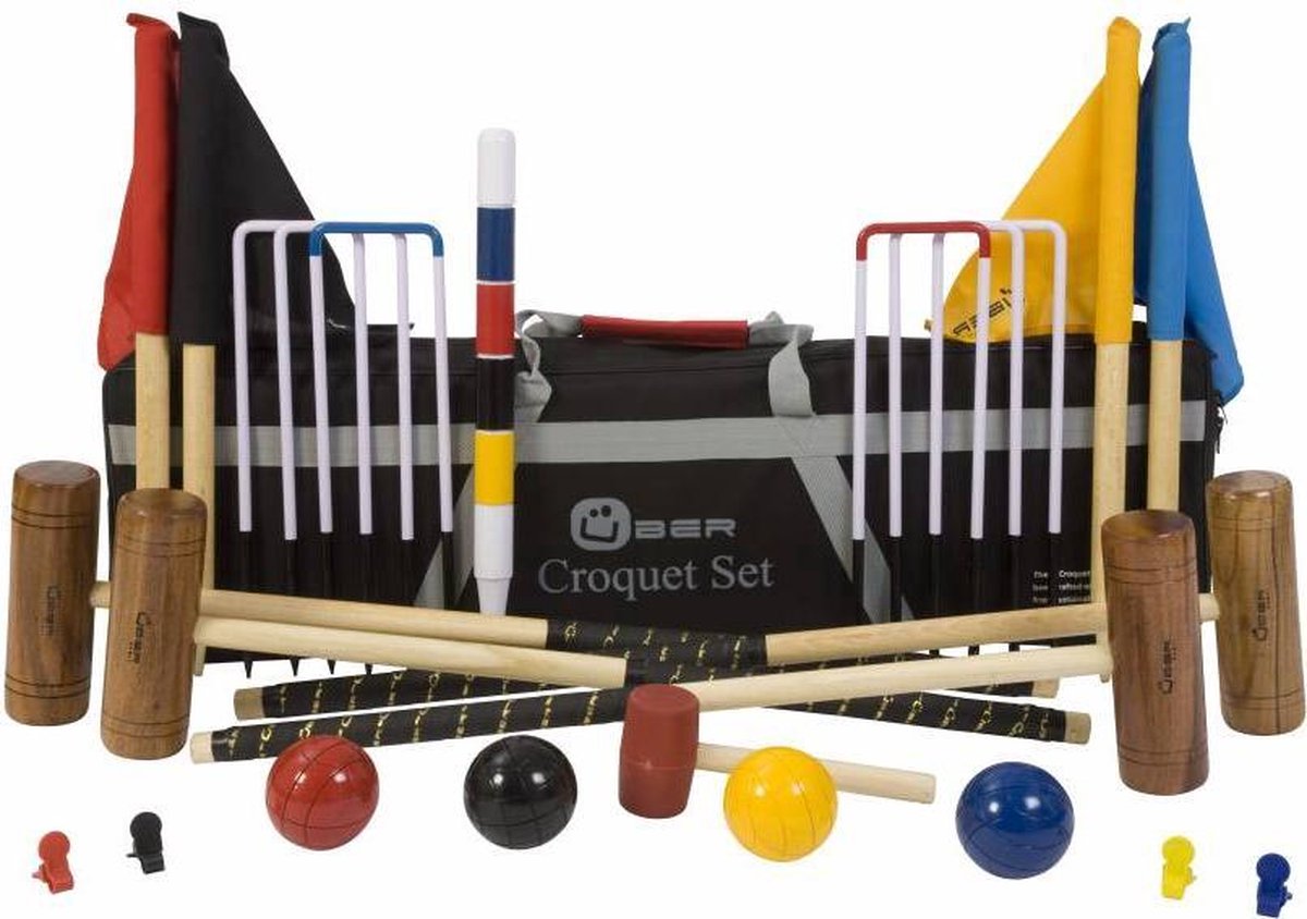 Engelse Tuin Croquet Set
