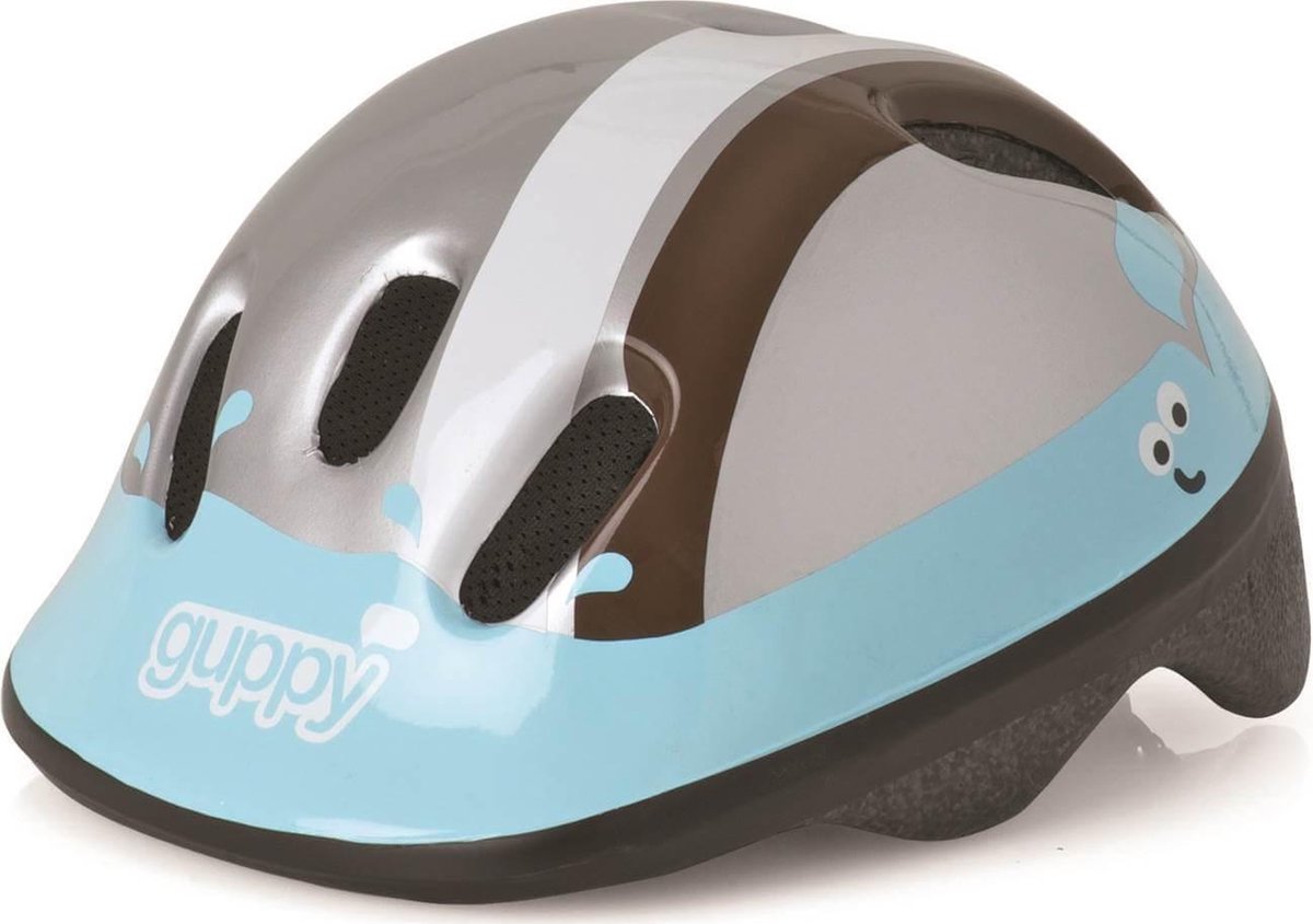 Polisport Helm Guppy XXS 44-48CM Blauw/Bruin